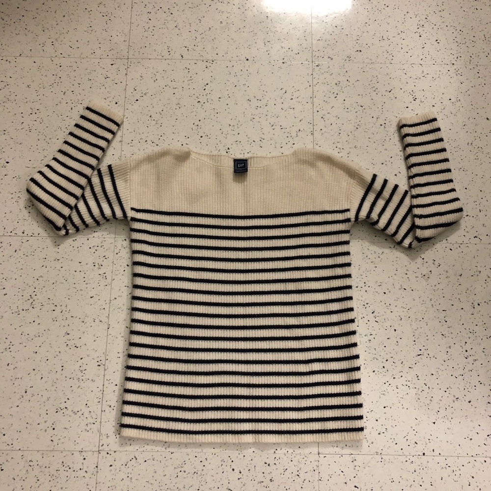 Gap Striped Knit Sweater
